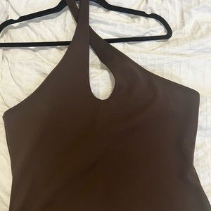 H&M Brown Halter Tank Top size medium